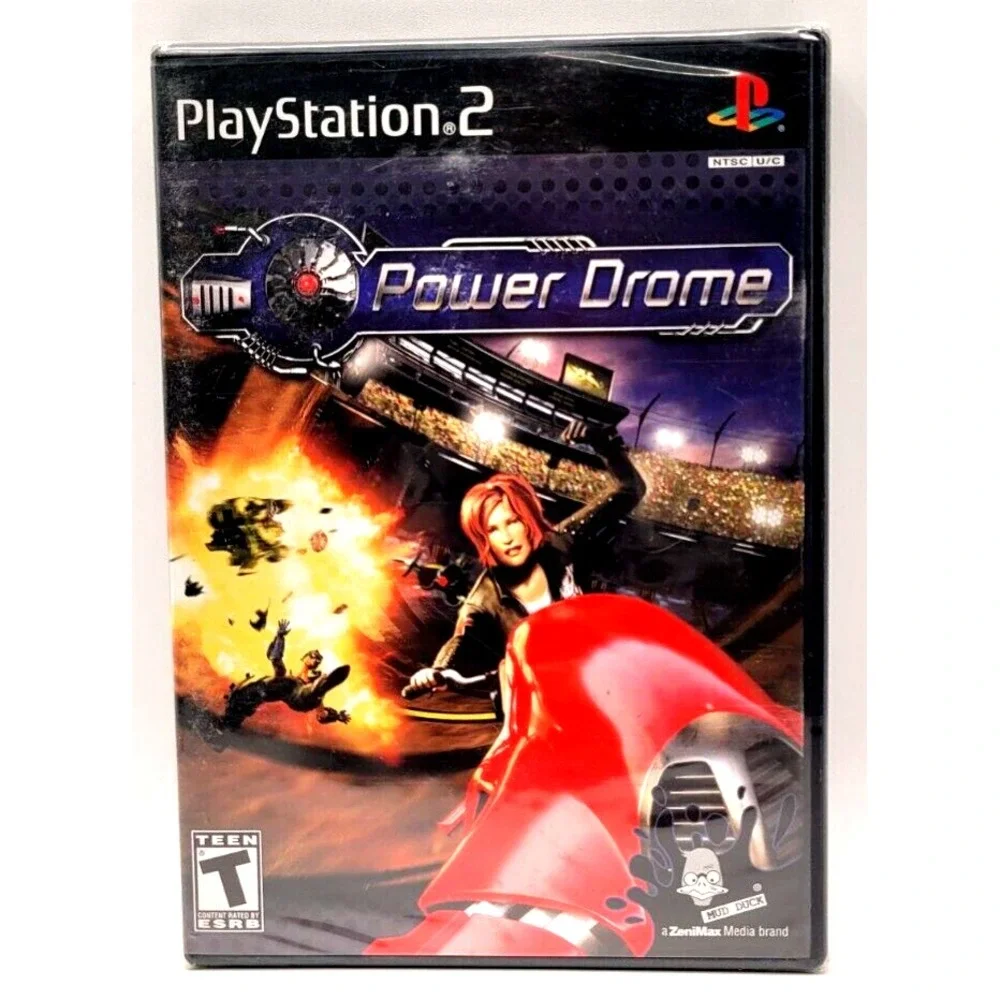 Powerdrome (Sony PlayStation 2,‎ 2004) NEW FACTORY SEALED!